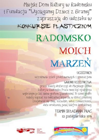 KONKURS PLASTYCZNY PH. RADOMSKO MOICH MARZEŃ