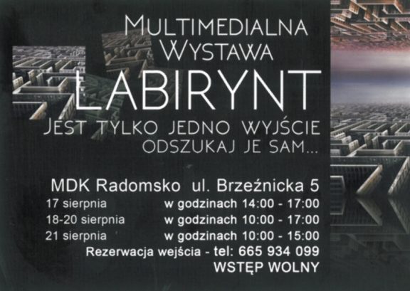 17 - 21.08.2013 - MULTIMEDIALNA WYSTAWA 