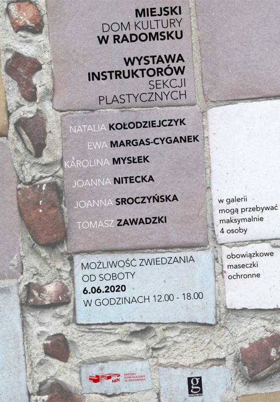 WYSTAWA INSTRUKTORÓW SEKCJI PLASTYCZNEJ MDK